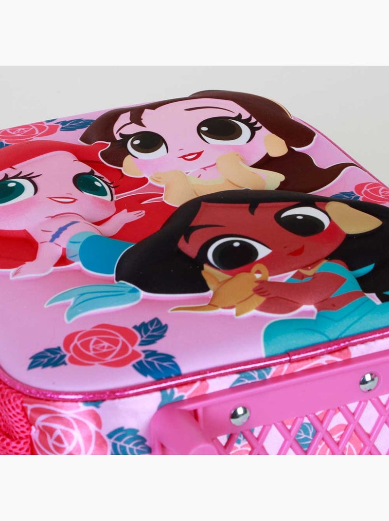Disney Principesse Flowers Zainetto 3D con Ruote Piccolo, Rosa Rosa - Kiabi