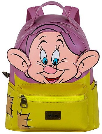 Disney sette nani dopey zainetto heady, viola