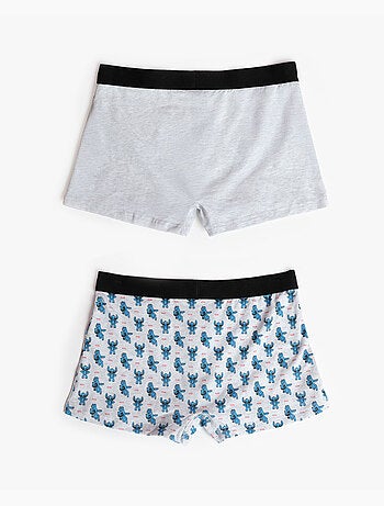DISNEY Stitch Anime Boxer da uomo (confezione da 2)