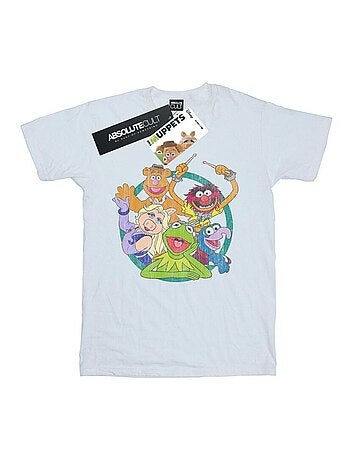 Disney The Muppets Maglietta Cerchio di Gruppo Uomo
