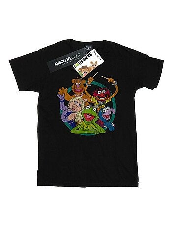 Disney The Muppets Maglietta Cerchio di Gruppo Uomo