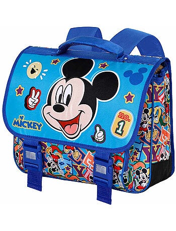 Disney Topolino Blissy Zaino Cartable 2.0, Blu