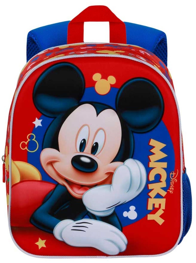 Disney Topolino Buddy Zainetto 3D Elite, Rosso Rosso - Kiabi