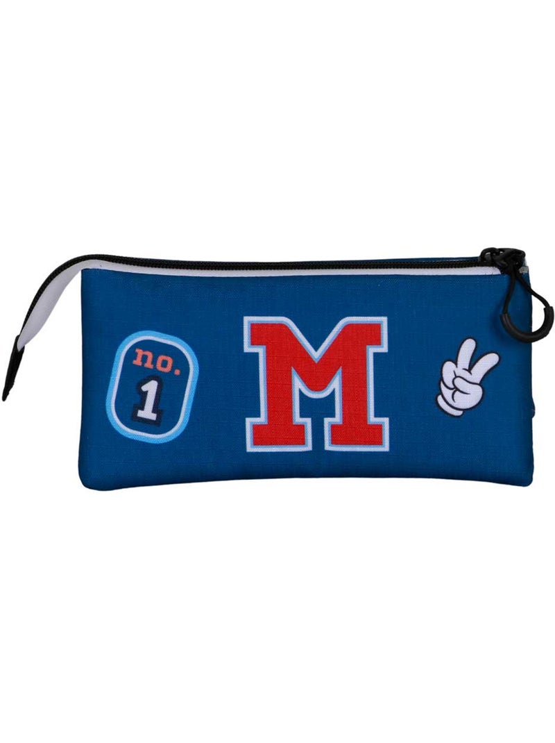 Disney Topolino Class Astuccio Triplo, Blu Blu - Kiabi
