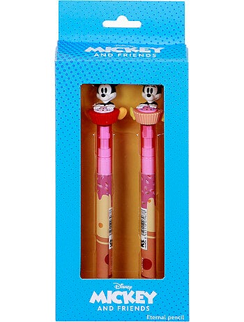 Disney Topolino e Minni Mix Confezione di 2 Matite Eterne, Multicolore