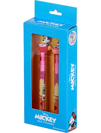 Disney Topolino e Minni Mix Confezione di 2 Penne Gel Cancellabili, Multicolore