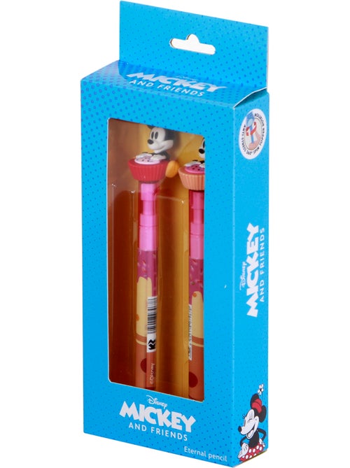 Disney Topolino e Minni Mix Confezione di 2 Penne Gel Cancellabili, Multicolore - Kiabi