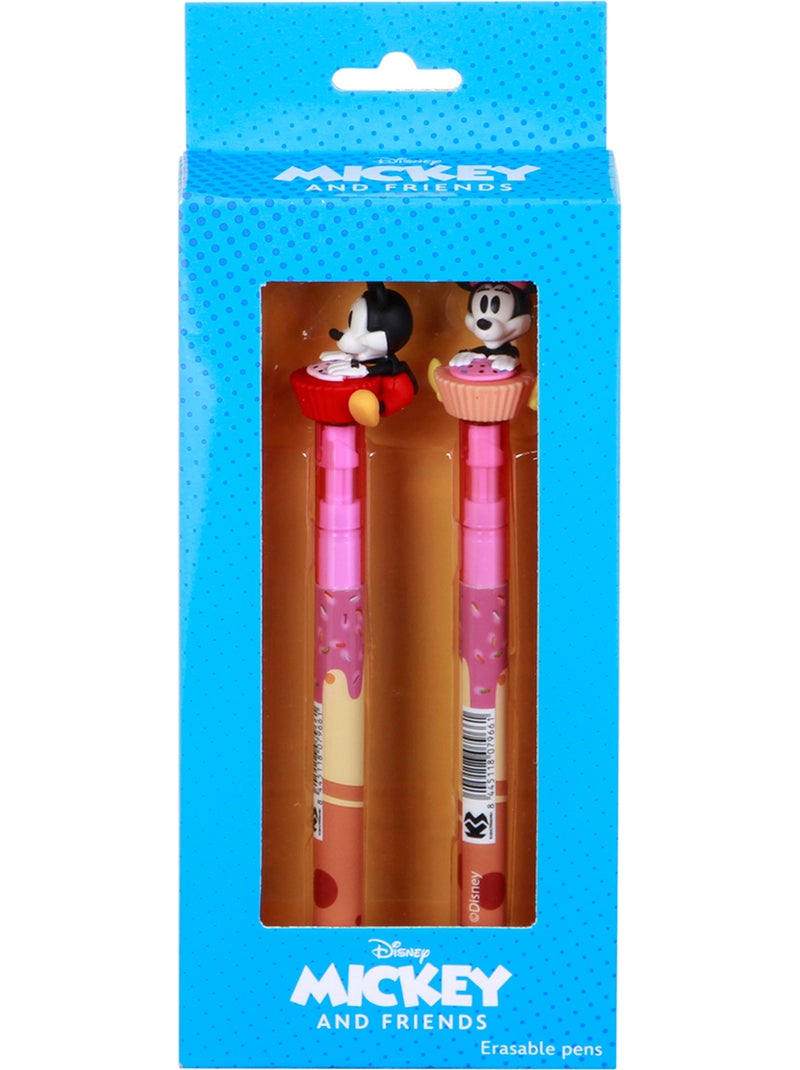 Disney Topolino e Minni Mix Confezione di 2 Penne Gel Cancellabili, Multicolore Multicolore - Kiabi