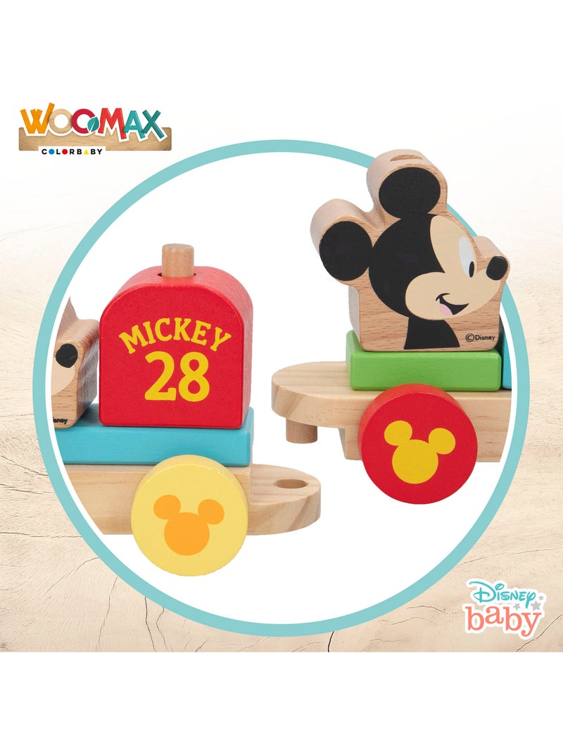 Disney Topolino e Minnie Trenino in legno WOOMAX N/D - Kiabi