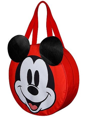 Disney Topolino Face Borsa da Spiaggia Jumbo, Multicolore