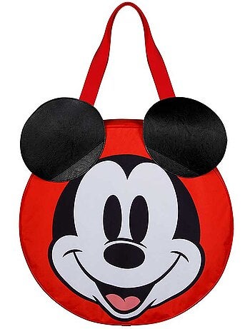Disney Topolino Face Borsa da Spiaggia Jumbo, Multicolore