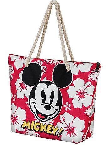 Disney Topolino Hawaii Borsa da Spiaggia Soleil, Rosso