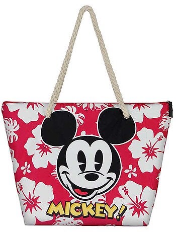 Disney Topolino Hawaii Borsa da Spiaggia Soleil, Rosso