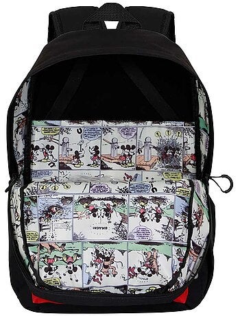Disney Topolino MK Zaino Block, Nero