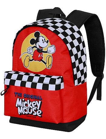Disney Topolino Racing Zaino HS FAN 3.0, Rosso