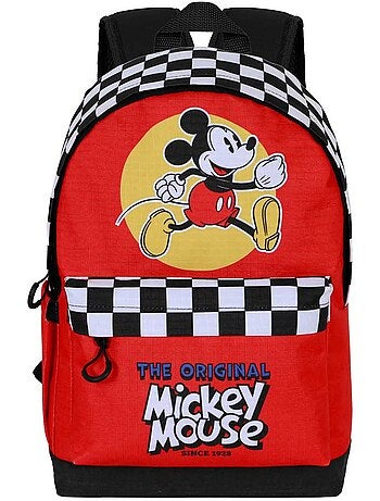 Disney Topolino Racing Zaino HS FAN 3.0, Rosso