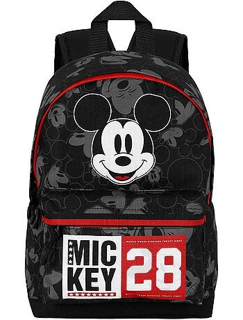 Disney Topolino Year Zainetto Piccolo HS FAN, Nero