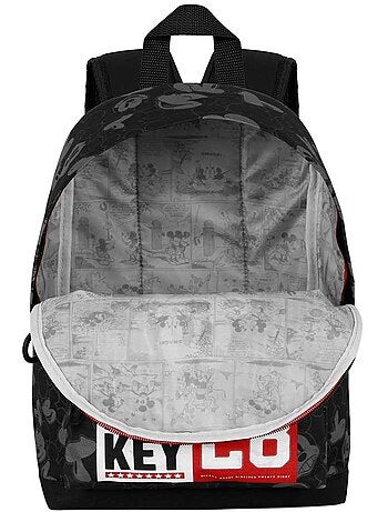 Disney Topolino Year Zainetto Piccolo HS FAN, Nero