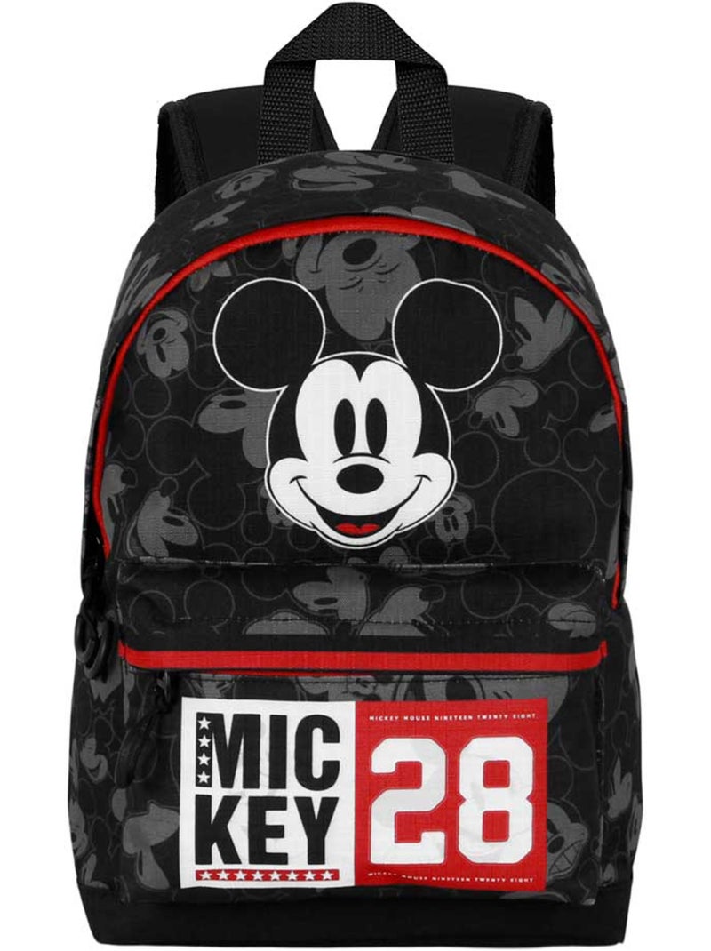 Disney Topolino Year Zainetto Piccolo HS FAN, Nero Nero - Kiabi
