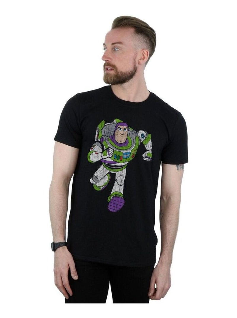 Disney Toy Story 4 Maglietta Buzz Lightyear Classico Uomo Nero - Kiabi