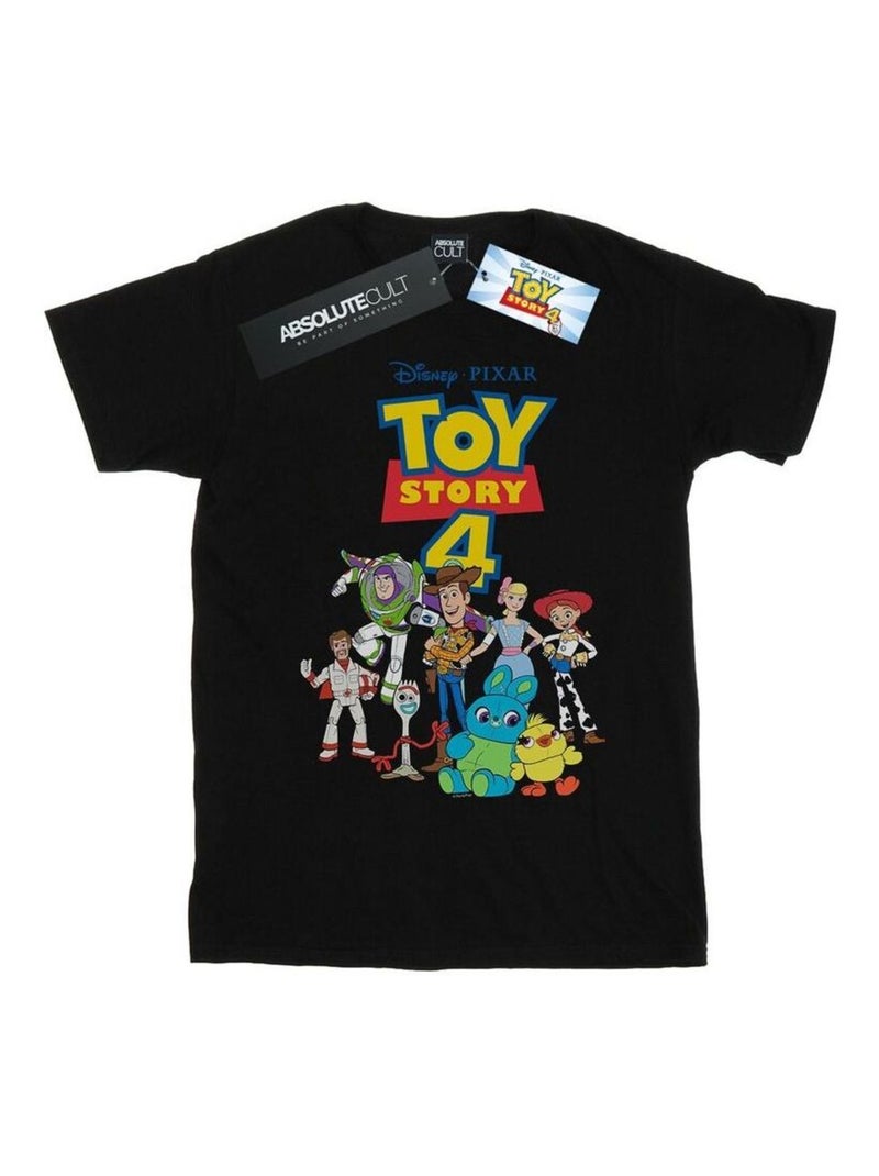 Disney Toy Story 4 Maglietta Squadra Uomo Nero - Kiabi