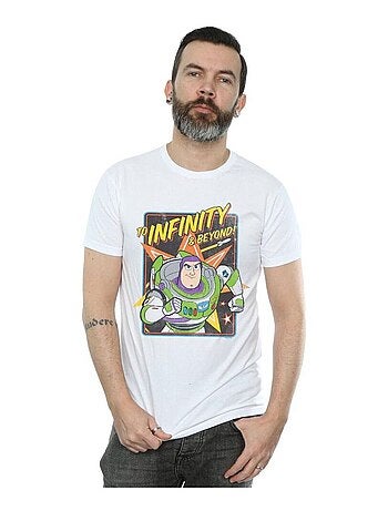Disney Toy Story 4 To Infinity Maglietta Buzz Lightyear Uomo