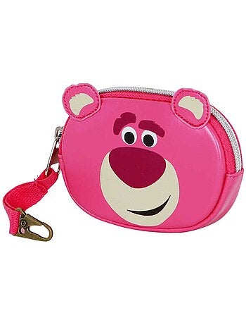 Disney Toy Story Orso Lotso Portamonete Pill, Rosa