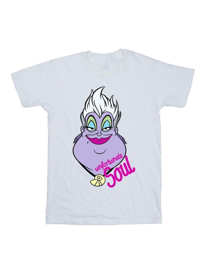 Disney Unfortunate Soul Maglietta Ursula Cattivi Uomo Bianco - Kiabi