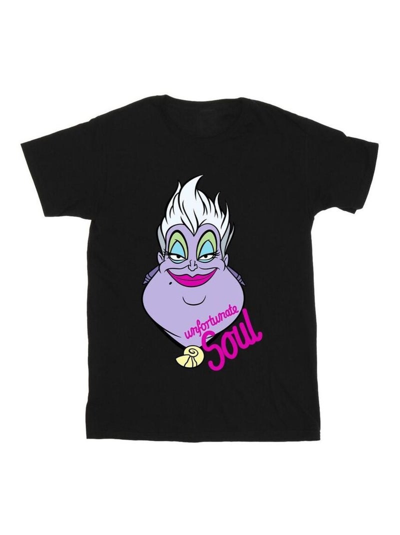 Disney Unfortunate Soul Maglietta Ursula Cattivi Uomo Nero - Kiabi