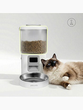 Dispenser automatico di cibo per gatti – Peluvio Crispy