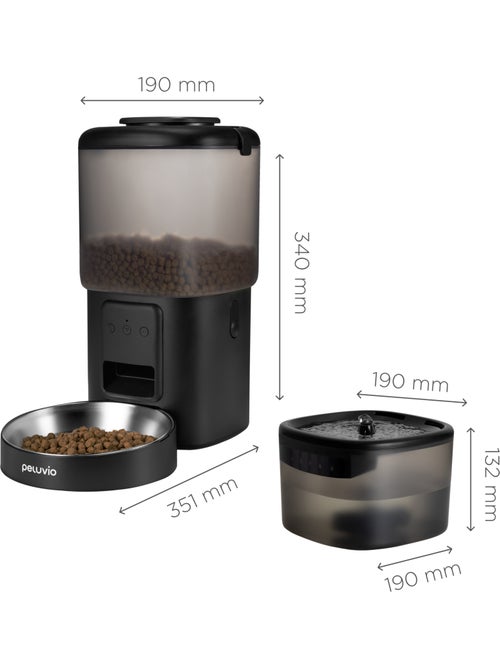 Dispenser di cibo e fontanella per gatti PELUVIO Feast - Kiabi Dispenser di cibo e fontanella per gatti PELUVIO Feast - Kiabi