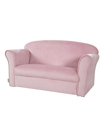 Divanetto per bambini comodo in velluto – ROBA "Lil Sofa