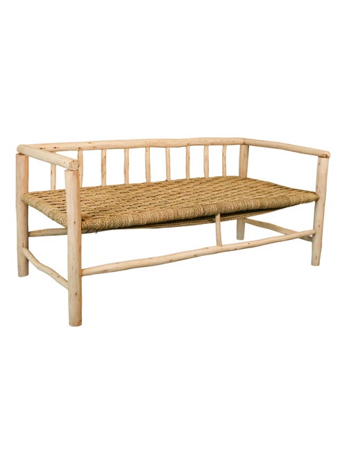 Divano in legno naturale Asilah - Kiabi