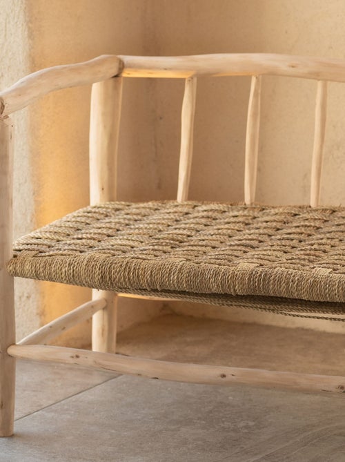 Divano in legno naturale Asilah - Kiabi