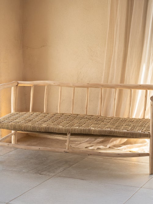 Divano in legno naturale Asilah - Kiabi