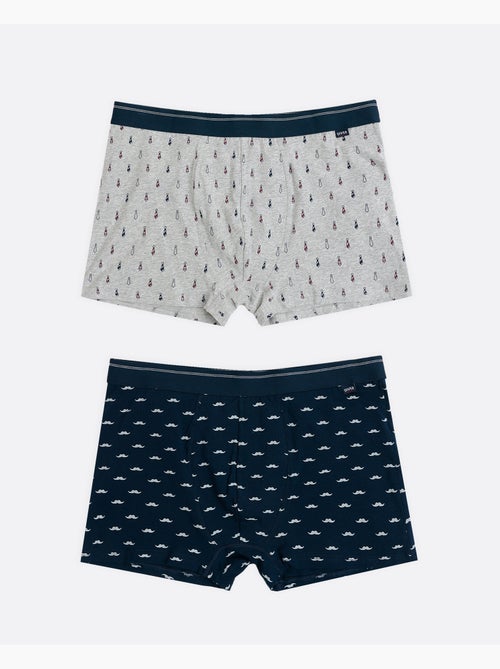 DIVER Boxer eleganti da uomo (scatola da 2) - Kiabi DIVER Boxer eleganti da uomo (scatola da 2) - Kiabi