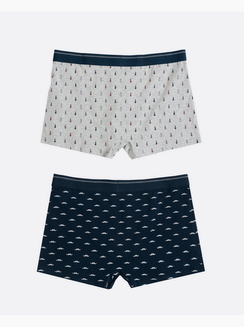 DIVER Boxer eleganti da uomo (scatola da 2) Multicolore - Kiabi