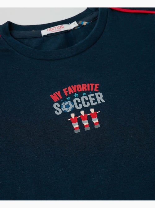 DIVER Il mio pigiama da calcio a maniche corte preferito per ragazzi - Kiabi