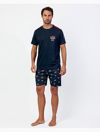 DIVER Il mio pigiama da calcio preferito a maniche corte per uomo