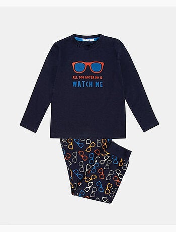 DIVER Watch Me Pigiama a maniche lunghe per ragazzi