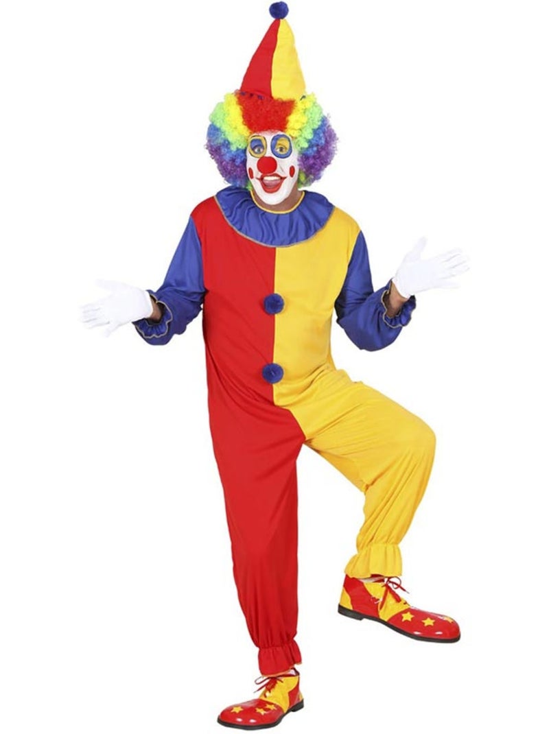 Divertente costume da clown Multicolore - Kiabi