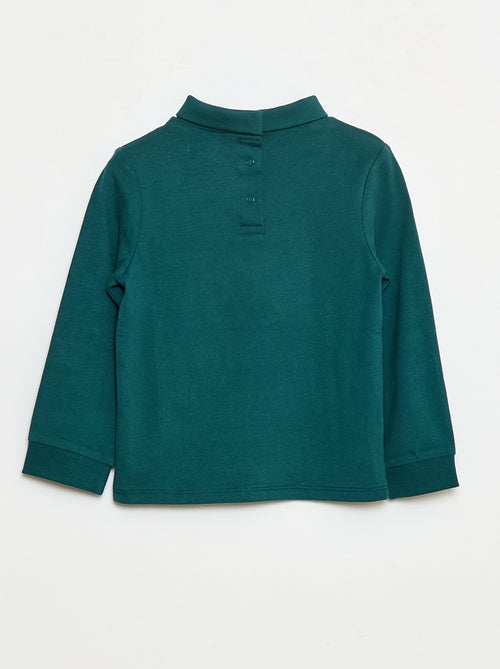 Dolcevita a collo alto con stampa in rilievo - Kiabi