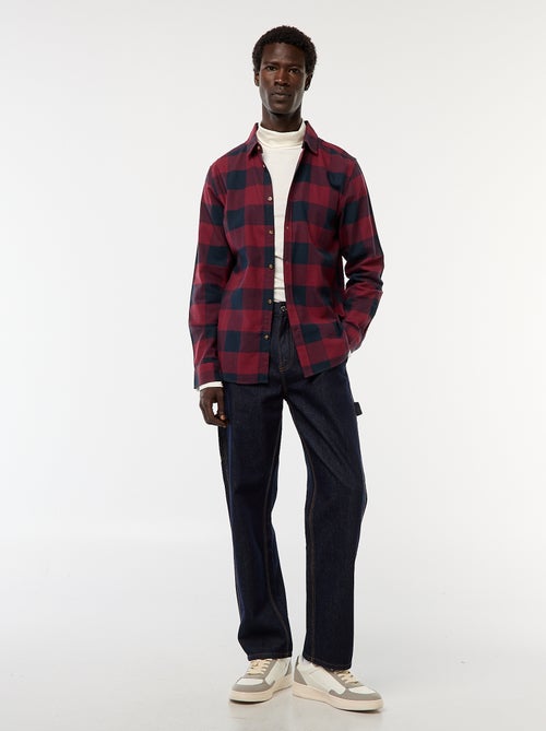 Dolcevita a collo alto tinta unita - Kiabi