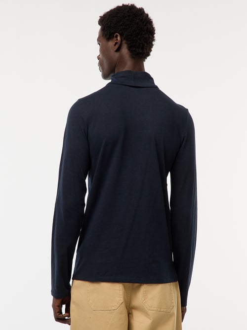 Dolcevita a collo alto tinta unita - Kiabi