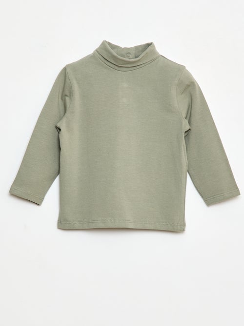 Dolcevita a collo alto tinta unita - Kiabi