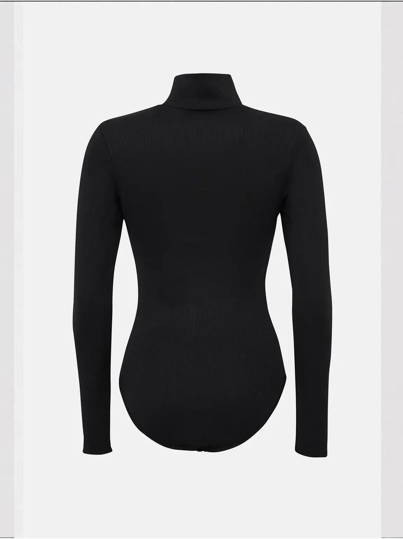 Dolcevita basic lavorato a maglia hiccup Nero - Kiabi
