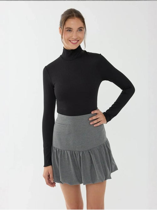 Dolcevita basic lavorato a maglia hiccup - Kiabi Dolcevita basic lavorato a maglia hiccup - Kiabi