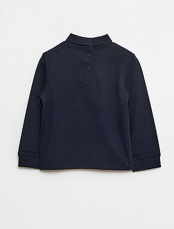 Dolcevita a collo alto con stampa in rilievo