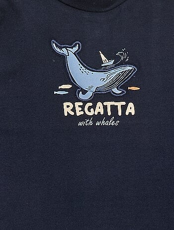 Dolcevita a collo alto con stampa in rilievo