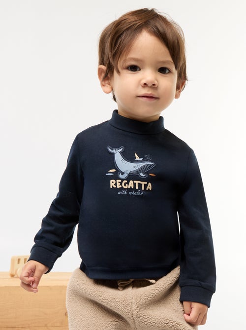 Dolcevita con stampa in rilievo - Kiabi